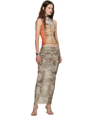 Jean Paul Gaultier 'The Long Médaillon' ミディアムスカート - サムネイル4