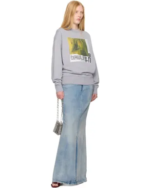 Jean Paul Gaultier SSENSE限定 Water Print コットン スウェットシャツ - サムネイル4
