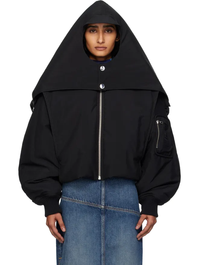 Jean Paul Gaultier Jean Paul Gaultier 'The Hooded' ボンバージャケットの商品画像