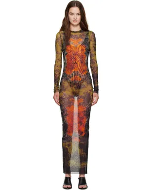 Jean Paul Gaultier 'The Long Médaillon' マキシワンピース - サムネイル1