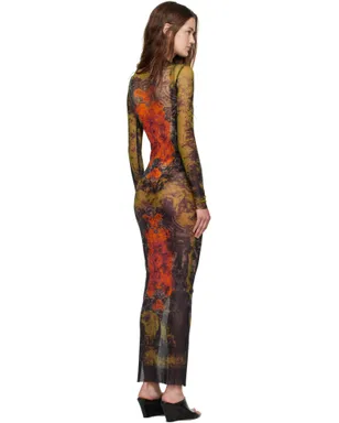 Jean Paul Gaultier 'The Long Médaillon' マキシワンピース - サムネイル3