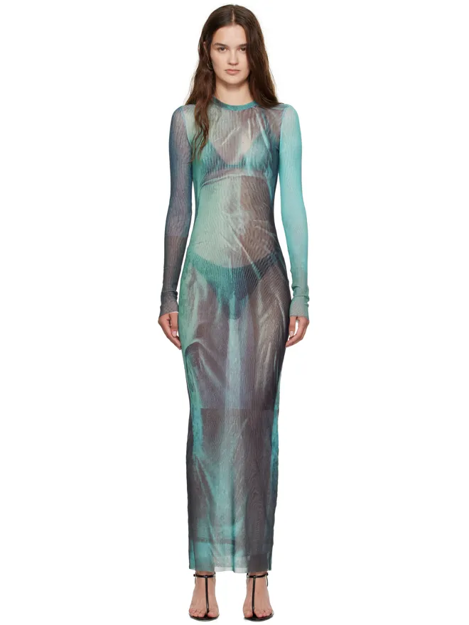 Jean Paul Gaultier Jean Paul Gaultier 'The Long Water' マキシワンピースの商品画像