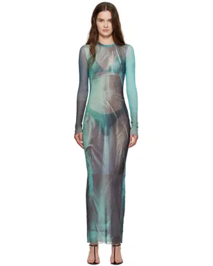 Jean Paul Gaultier 'The Long Water' マキシワンピース - サムネイル1