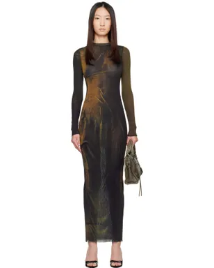 Jean Paul Gaultier SSENSE限定 Printed Acid Water マキシワンピース - サムネイル1