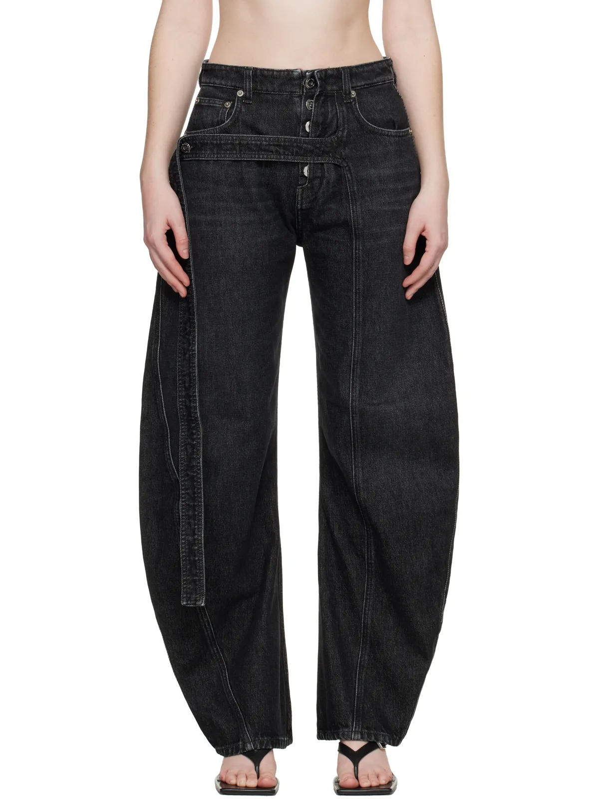 Jean Paul Gaultier 'The Denim Strap' ジーンズ - 画像1