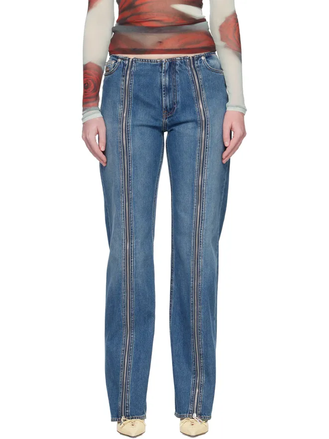 Jean Paul Gaultier Jean Paul Gaultier 'The Zipped' ジーンズの商品画像
