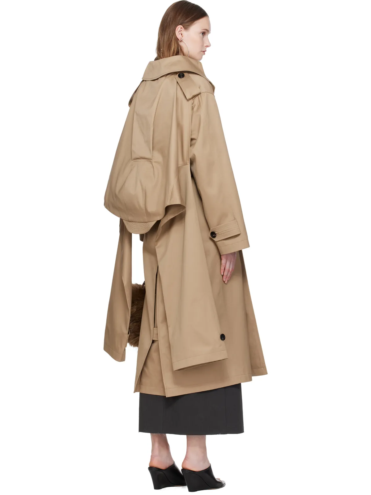 Jean Paul Gaultier 'The Hooded' トレンチコート - 画像3
