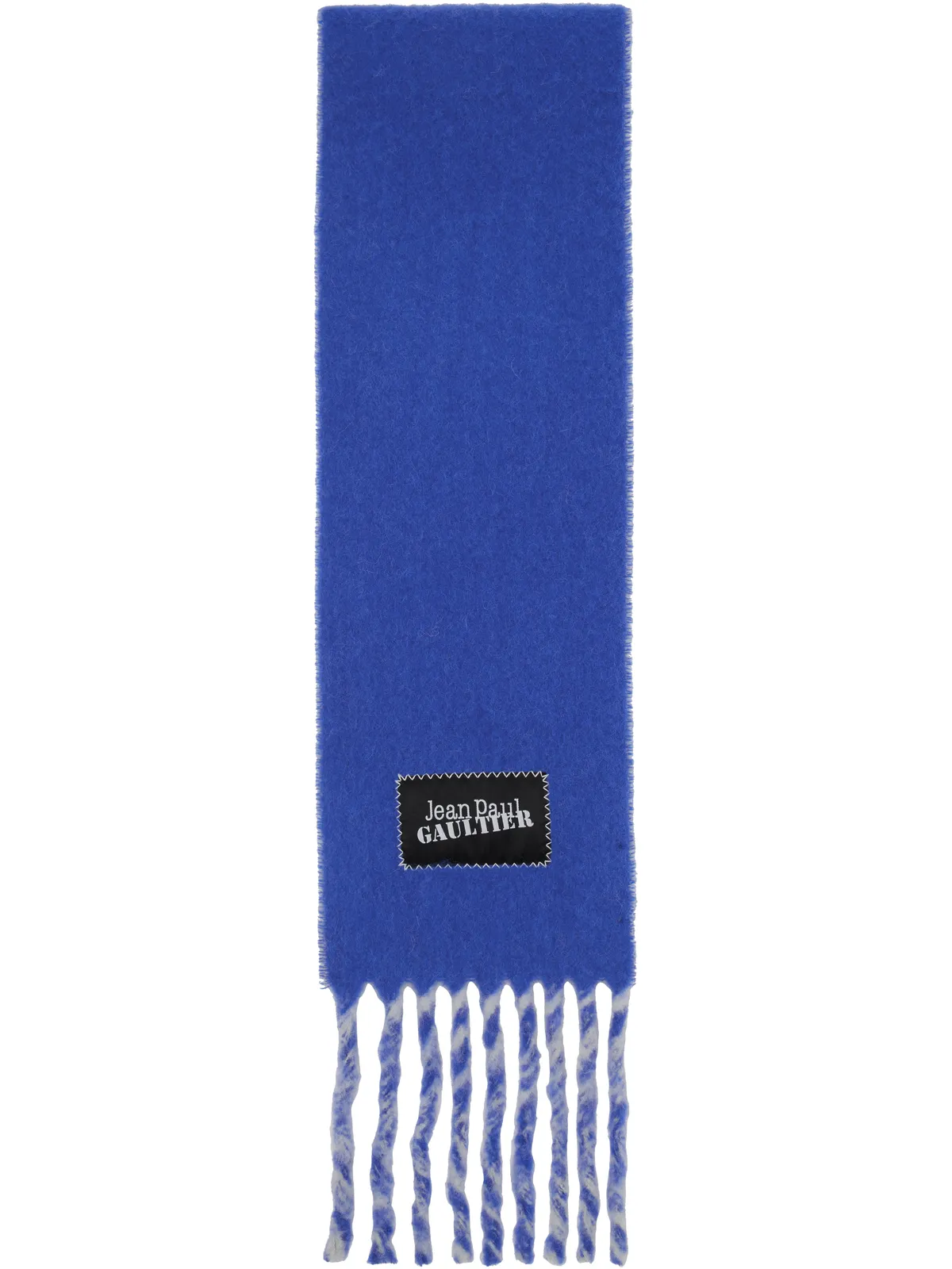 Jean Paul Gaultier ロゴパッチ マフラー - 画像1