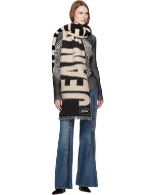 Jean Paul Gaultier ロゴ マフラー - サムネイル3