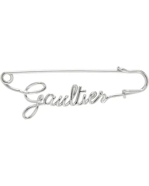 Jean Paul Gaultier 'The Silver-Tone Gaultier' ブローチ - サムネイル1