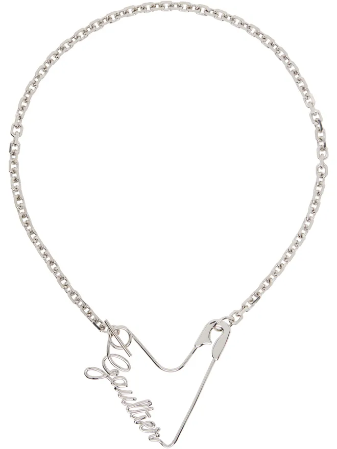 Jean Paul Gaultier Jean Paul Gaultier Heart セーフティーピン ネックレスの商品画像