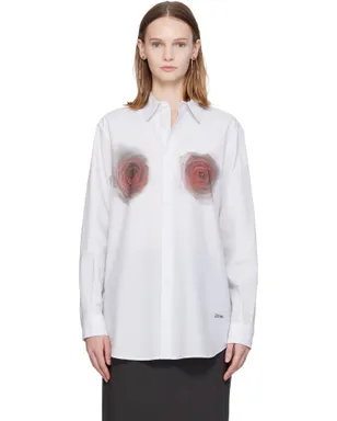 Jean Paul Gaultier 'The Blurry Roses Print' シャツ - サムネイル1