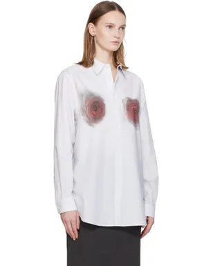 Jean Paul Gaultier 'The Blurry Roses Print' シャツ - サムネイル2