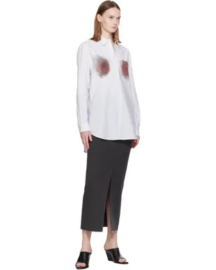 Jean Paul Gaultier 'The Blurry Roses Print' シャツ - サムネイル4