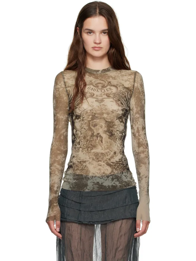 Jean Paul Gaultier Jean Paul Gaultier 'The Médaillon' トップスの商品画像