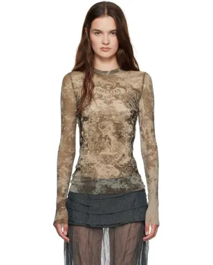 Jean Paul Gaultier 'The Médaillon' トップス - サムネイル1