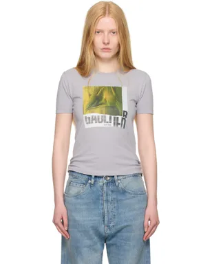 Jean Paul Gaultier SSENSE限定 Water Print コットン ベビーTシャツ - サムネイル1