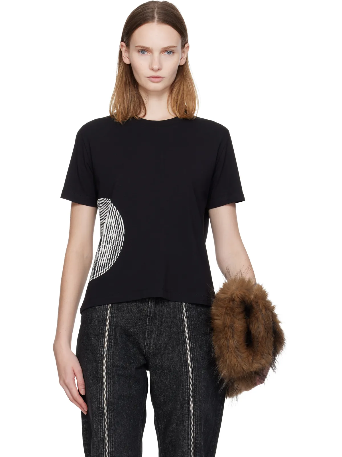 Jean Paul Gaultier 'The Laurel Stamped' ベビーTシャツ - 画像1