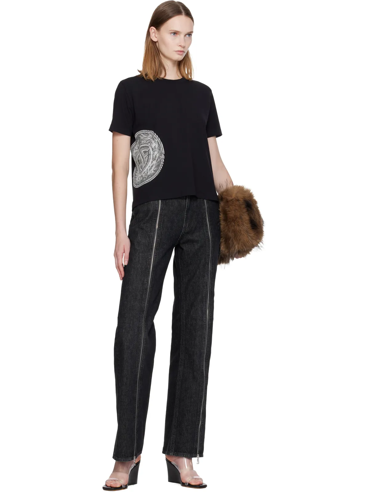 Jean Paul Gaultier 'The Laurel Stamped' ベビーTシャツ - 画像4