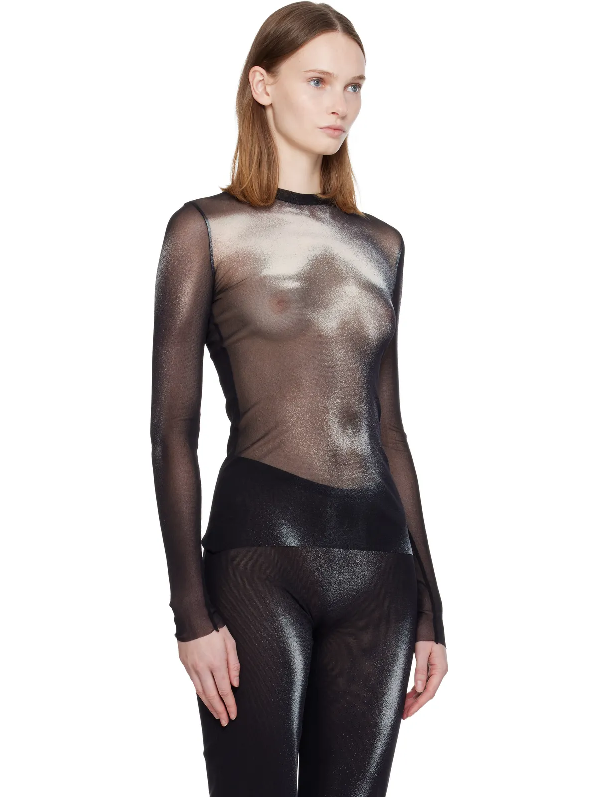Jean Paul Gaultier 'The Silver Body Dust' トップス - 画像2