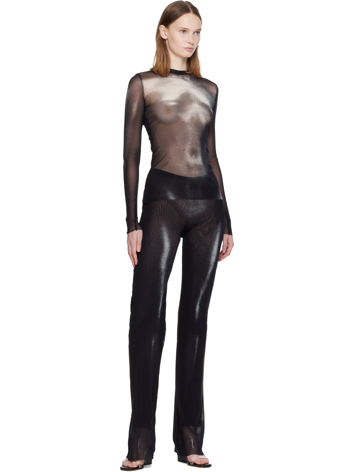 Jean Paul Gaultier 'The Silver Body Dust' トップス - 画像4