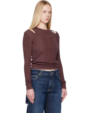 Jean Paul Gaultier Rib Cutout Fastener トップス - サムネイル2