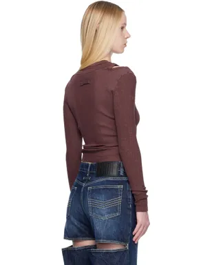Jean Paul Gaultier Rib Cutout Fastener トップス - サムネイル3