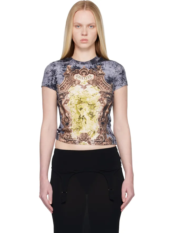 Jean Paul Gaultier Jean Paul Gaultier 'The Blue Médaillon' Tシャツの商品画像