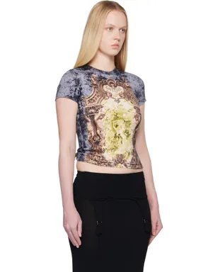 Jean Paul Gaultier 'The Blue Médaillon' Tシャツ - サムネイル2