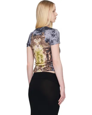 Jean Paul Gaultier 'The Blue Médaillon' Tシャツ - サムネイル3