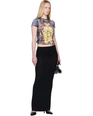 Jean Paul Gaultier 'The Blue Médaillon' Tシャツ - サムネイル4
