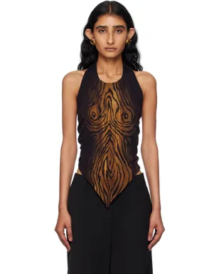 Jean Paul Gaultier Scarf Printed Wood トップス - サムネイル1