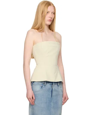 Jean Paul Gaultier SSENSE限定 トップステッチ コルセット トップス - サムネイル2