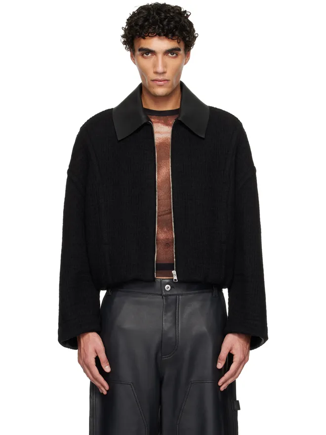 Jean Paul Gaultier Jean Paul Gaultier Heavy Wool ボンバージャケットの商品画像