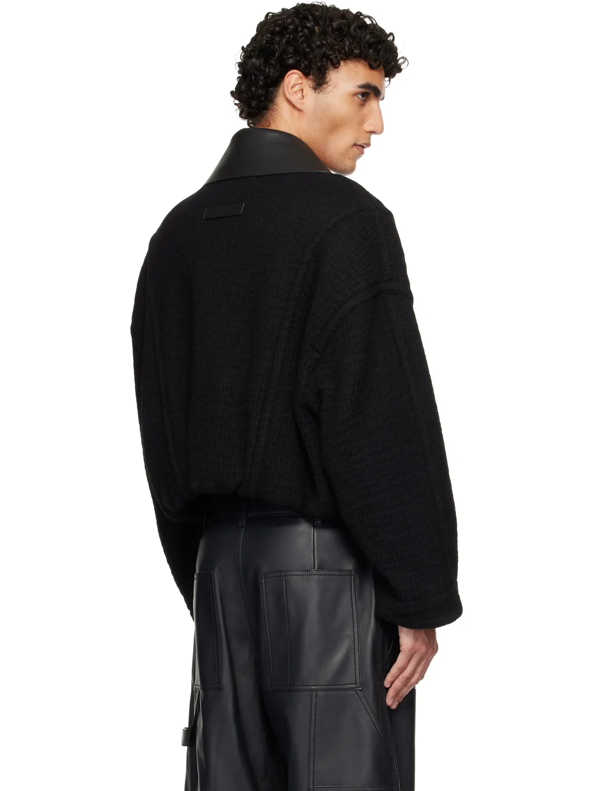 Jean Paul Gaultier Heavy Wool ボンバージャケット - 画像3