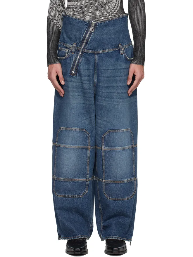 Jean Paul Gaultier Jean Paul Gaultier Zipped Patch ジーンズの商品画像