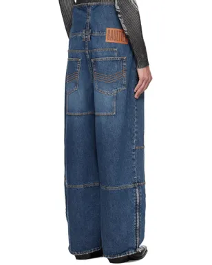 Jean Paul Gaultier Zipped Patch ジーンズ - サムネイル3