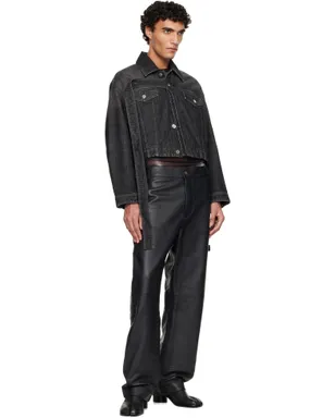 Jean Paul Gaultier オーバーサイズ ストラップ デニムジャケット - サムネイル4