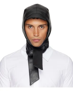 Jean Paul Gaultier 'The Leather' フード - サムネイル1