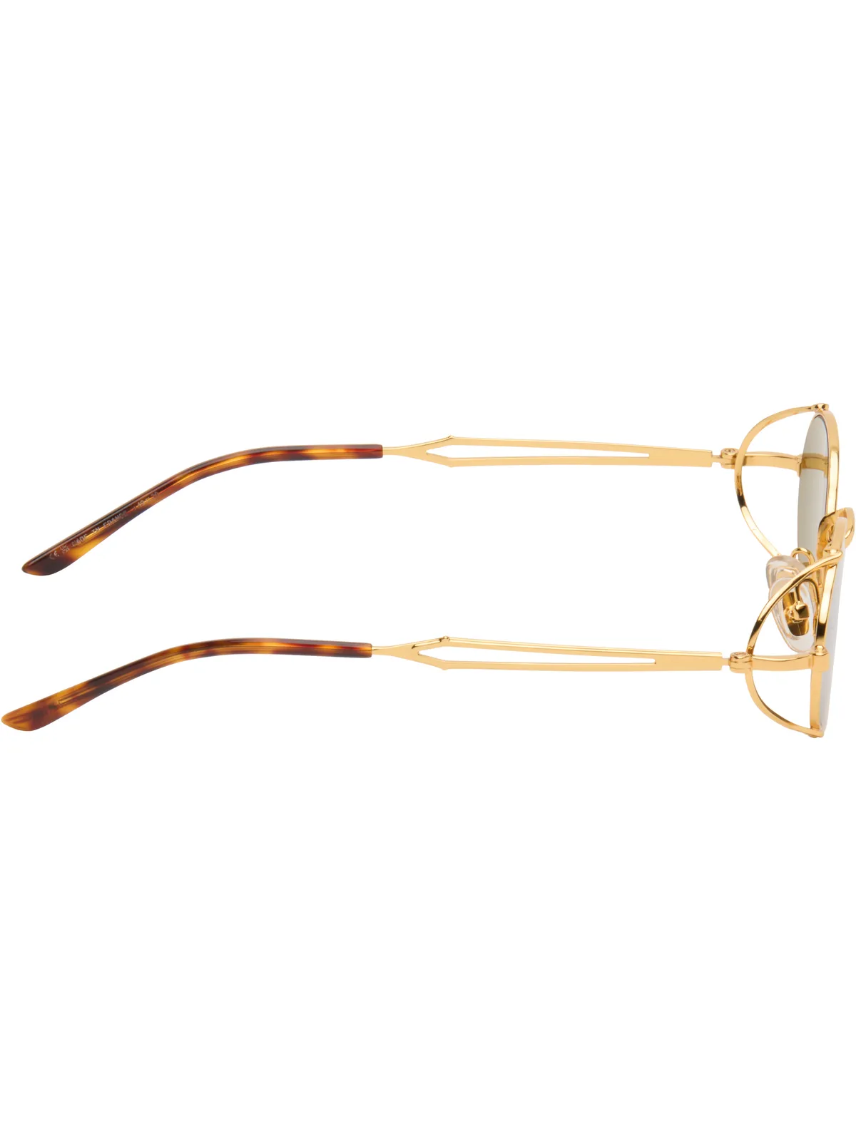 Jean Paul Gaultier 'The Gold 55-3175' サングラス - 画像2
