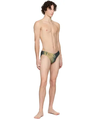 Jean Paul Gaultier SSENSE限定 Body Printed Water スイムブリーフ - サムネイル4
