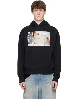 Jean Paul Gaultier Printed Fire フーディ - サムネイル1