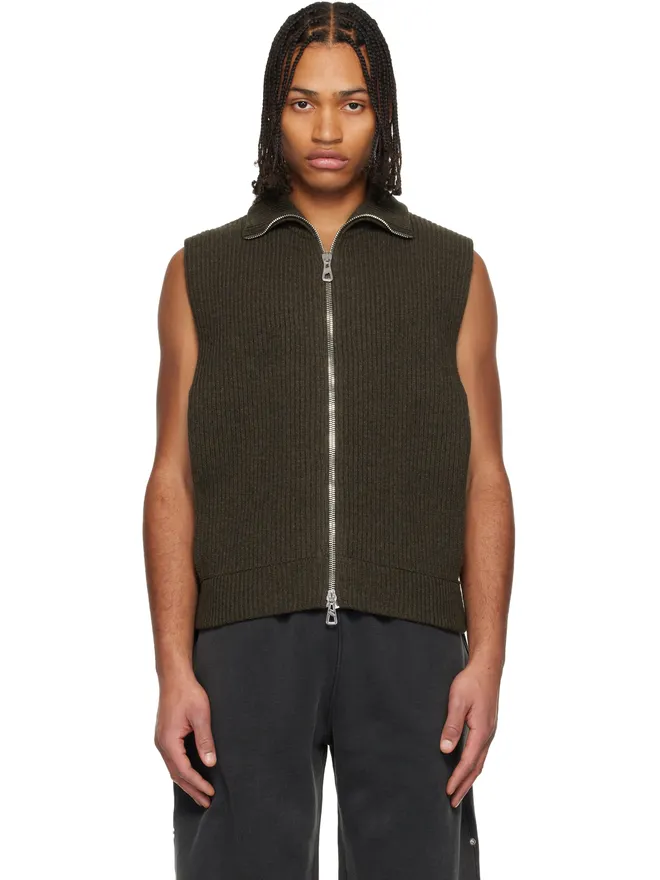 Jean Paul Gaultier Jean Paul Gaultier タートルネック ニットベストの商品画像