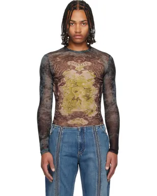 Jean Paul Gaultier 'The Blue Médaillon' トップス - サムネイル1