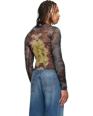 Jean Paul Gaultier 'The Blue Médaillon' トップス - サムネイル3