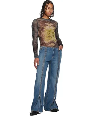 Jean Paul Gaultier 'The Blue Médaillon' トップス - サムネイル5