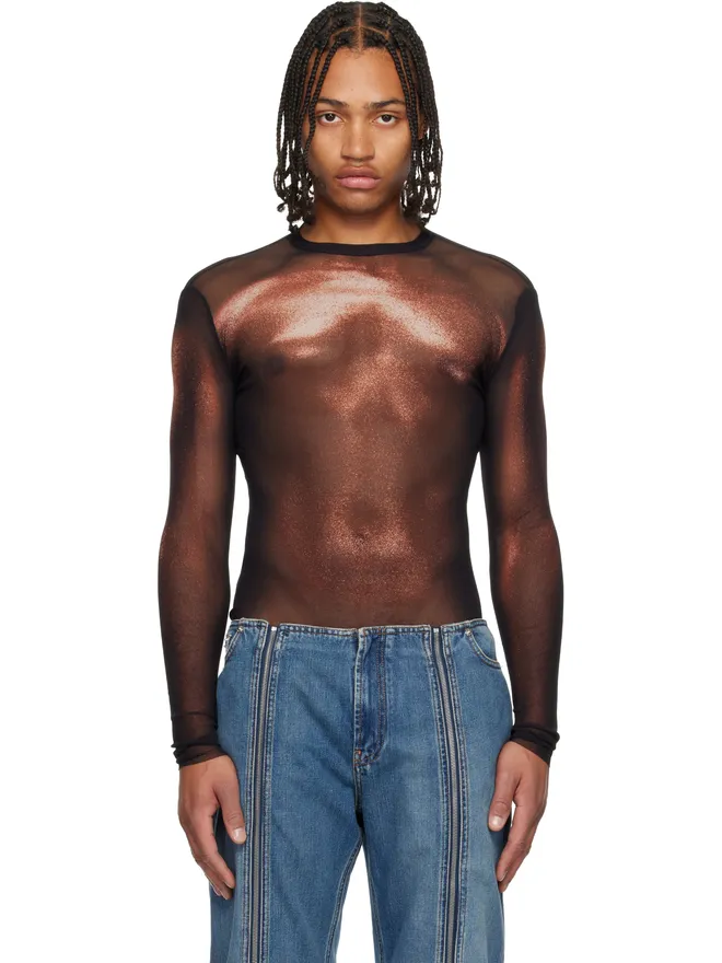 Jean Paul Gaultier Jean Paul Gaultier 'The Bronze Body Dust' トップスの商品画像