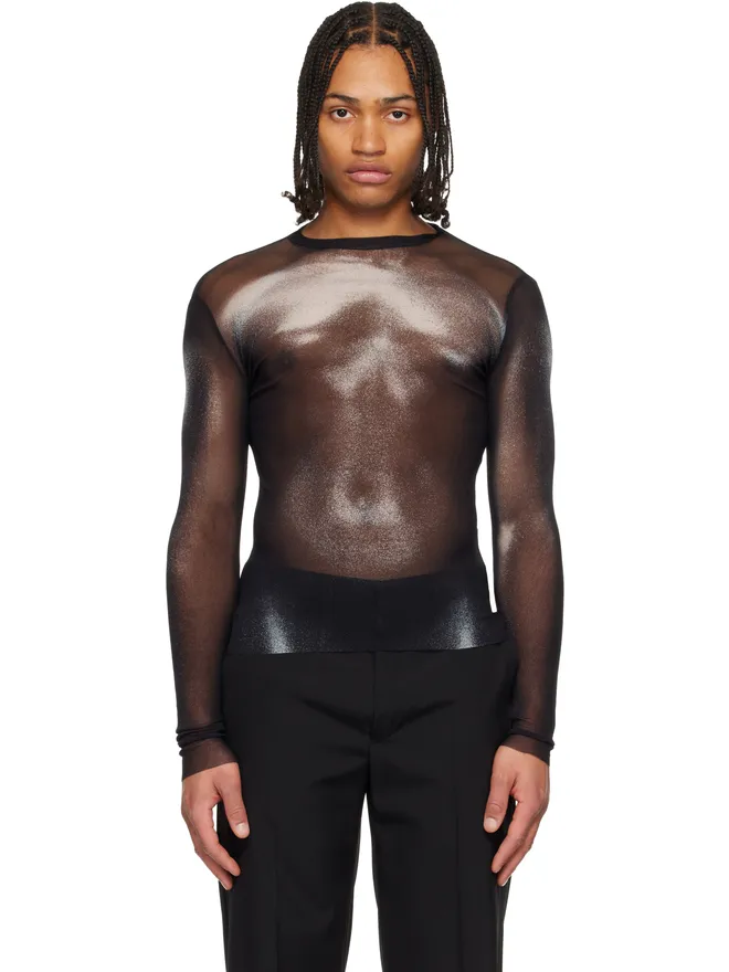 Jean Paul Gaultier Jean Paul Gaultier 'The Silver Body Dust' トップスの商品画像