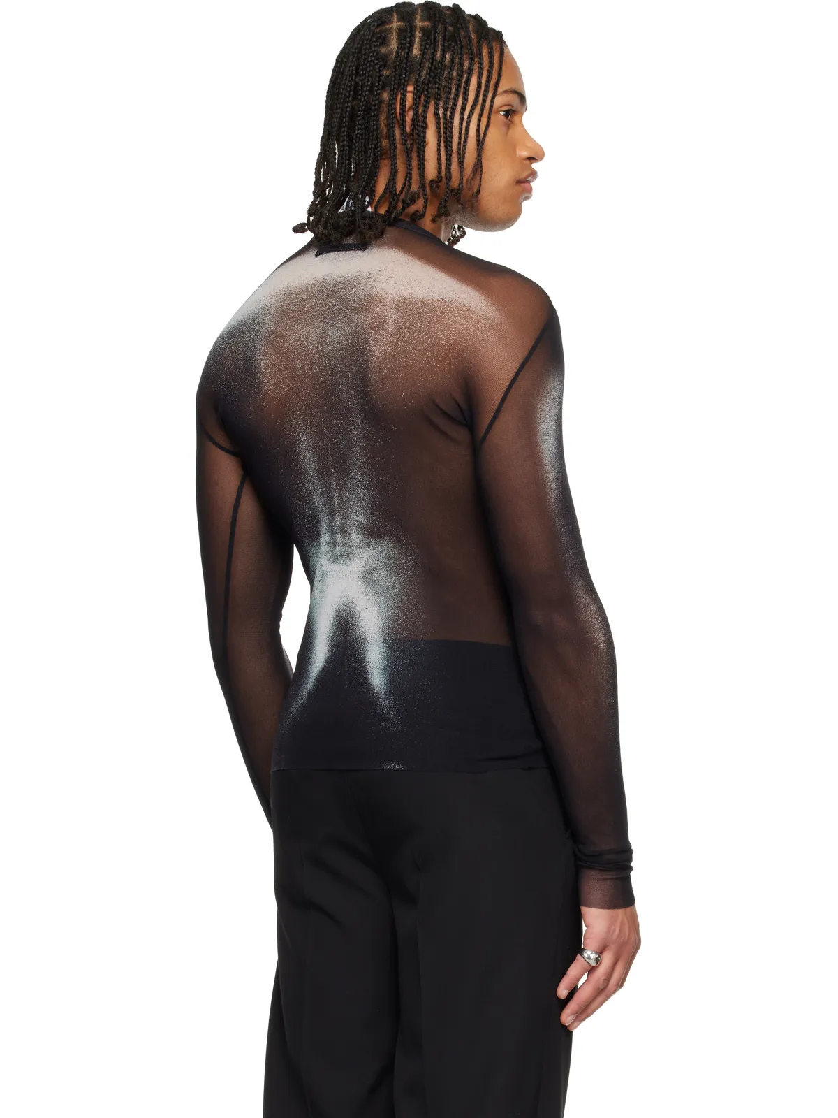 Jean Paul Gaultier 'The Silver Body Dust' トップス - 画像3
