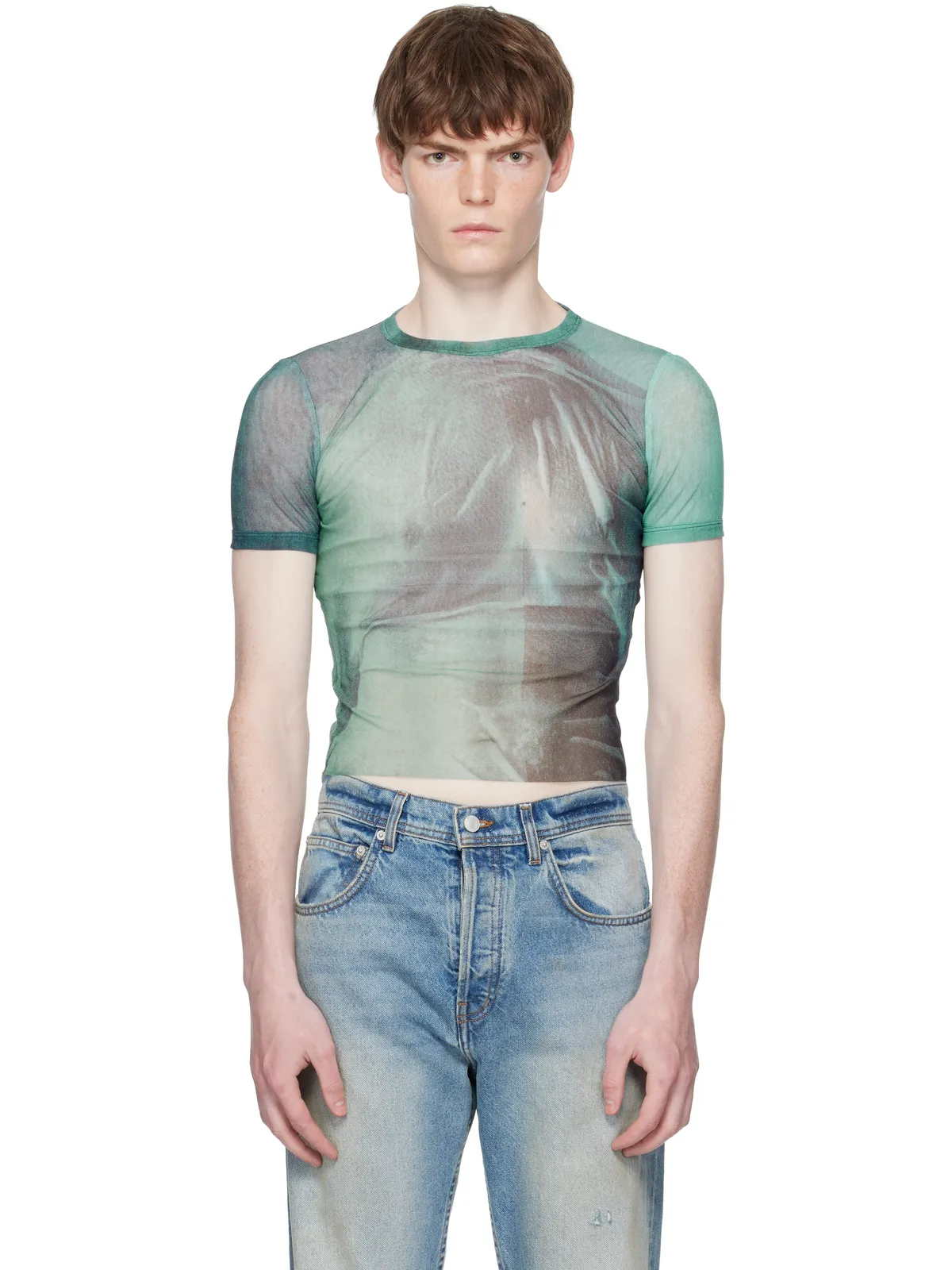 Jean Paul Gaultier 'The Water' ベビーTシャツ - 画像1